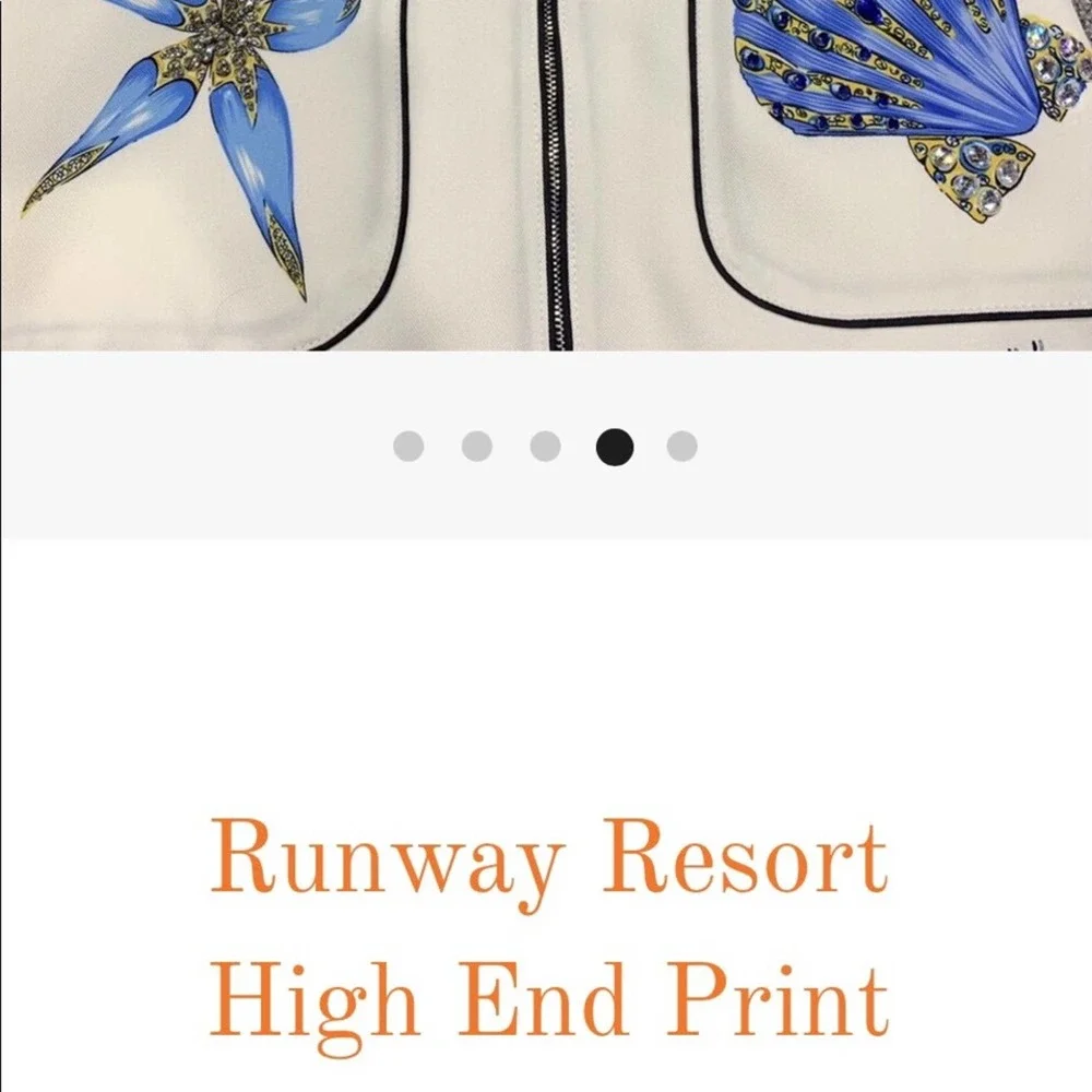 Runway Resort Crystal Embellished Shell Skirt - Picture 9 of 9